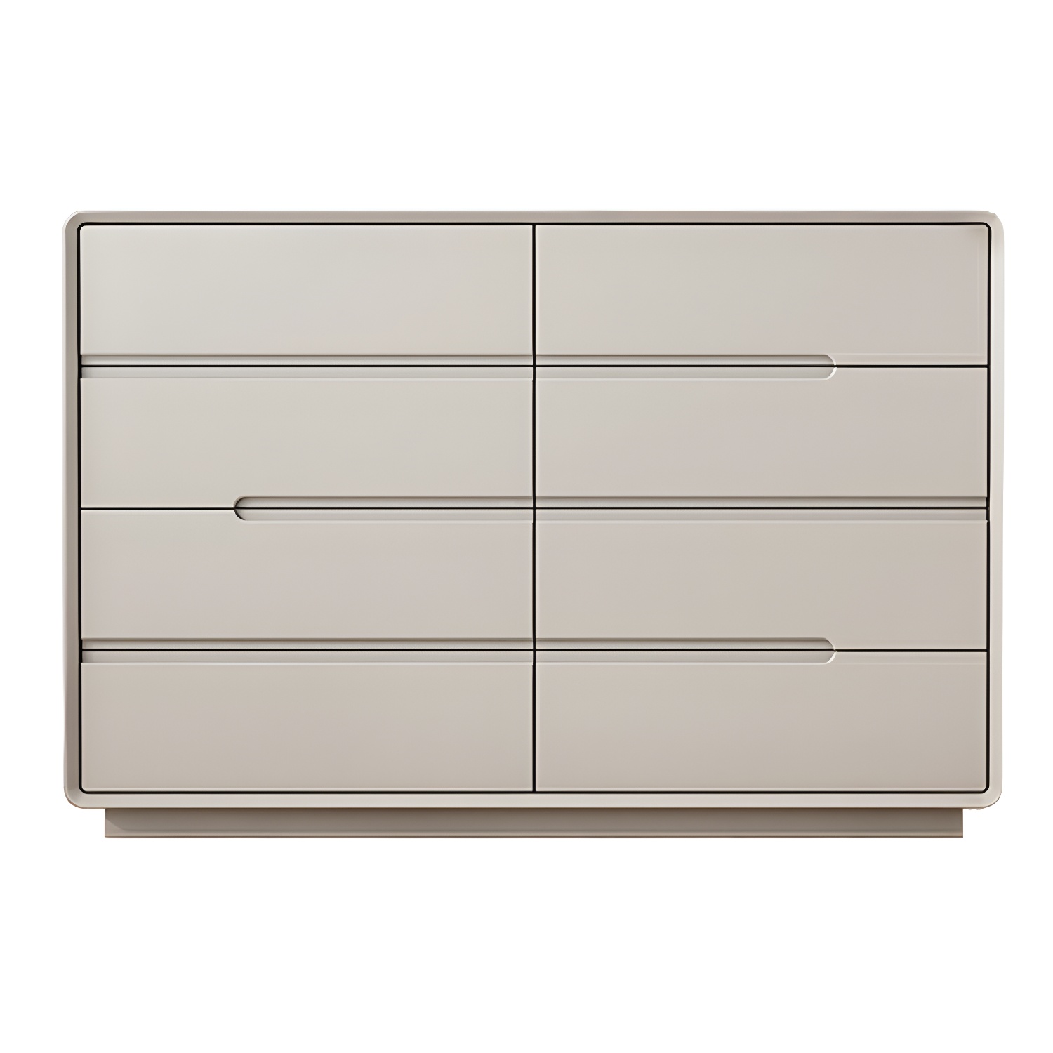 Light Oak Modern Dresser with Solid Wood Construction and Soft-Close Drawers - image 9
