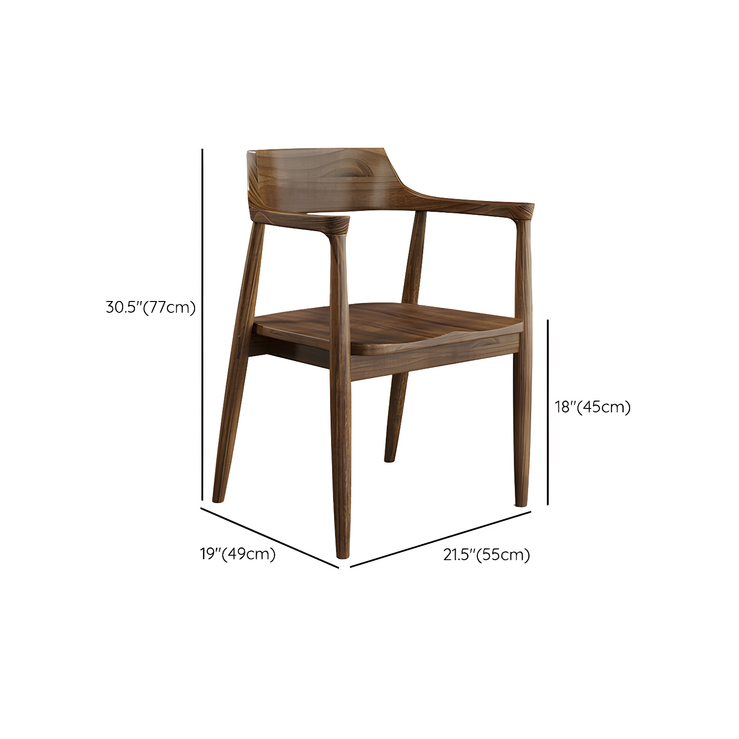 Modern Dining Room Set 1/4/9 Pcs Solid Wood Dining Set with Rectangle Table - image 16