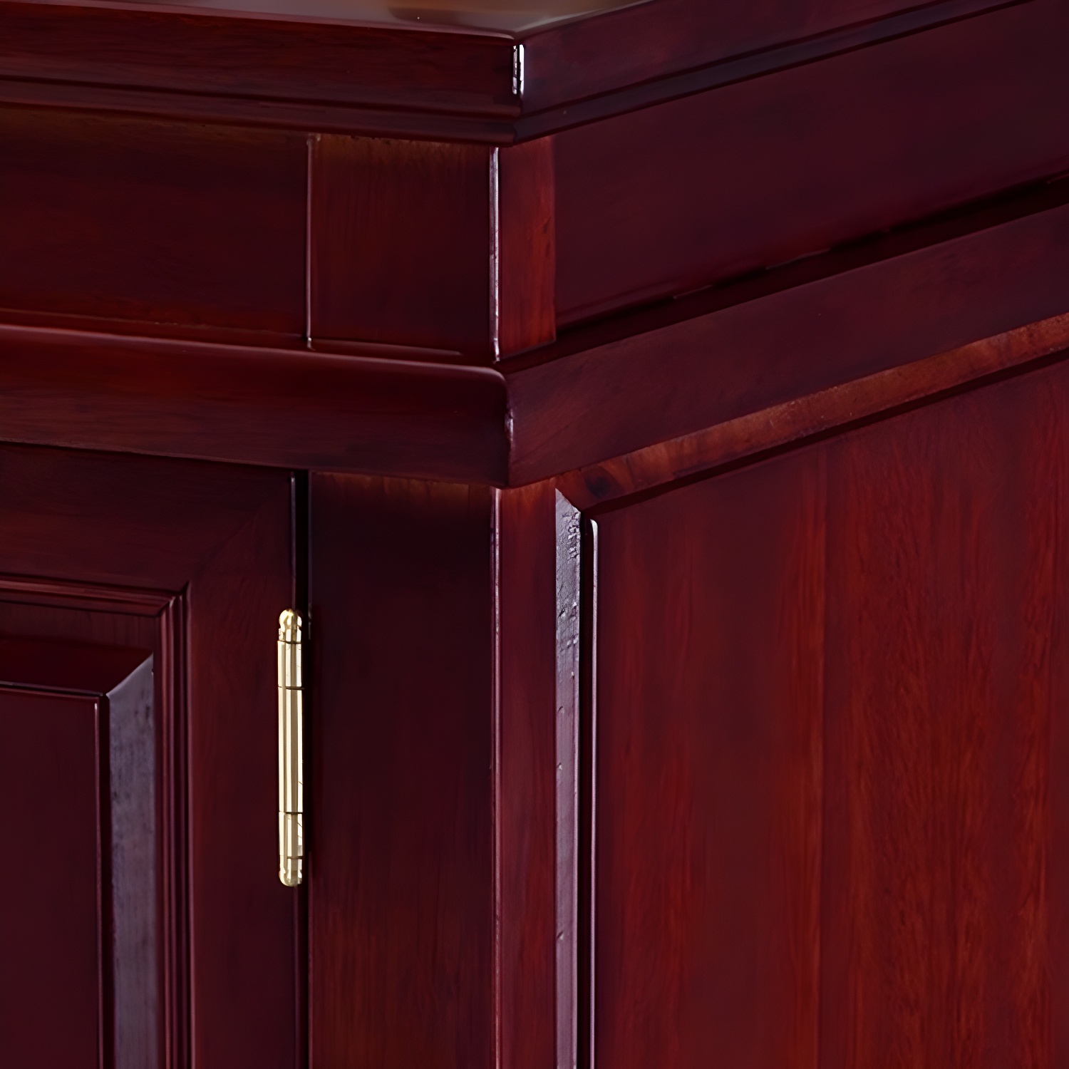Wooden TV Cabinet Classical Storage TV Stand for Living Room - image 9
