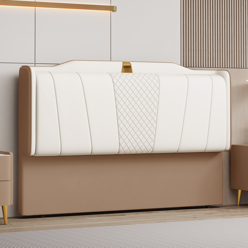 Modish Style Panel Headboard in Pine Wood with No Distressing, Rectangle Shape for Queen/Full/Twin XL Bed, Featuring Sponge Upholstery and Standard Height - image 6
