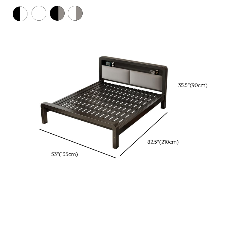 Solid Color Iron Storage Bed for Living Room - image 19
