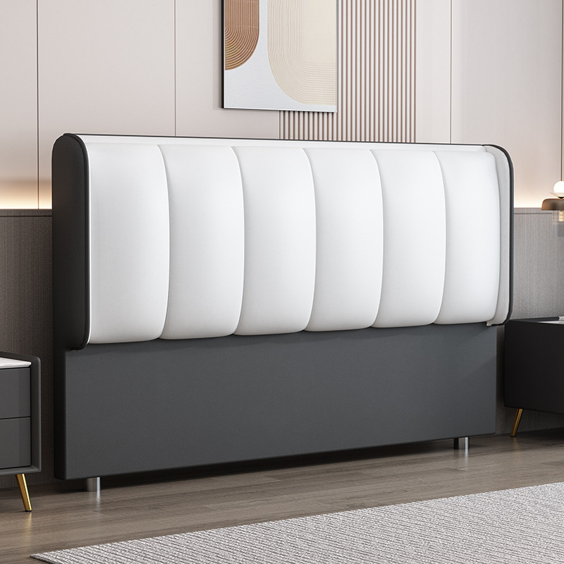Casual Free-standing Standard King(76"W x 80"L)/Queen(60"W x 80"L)/Full(54"W x 75"L) Panel No Distressing With Legs in Wood and Sponge - image 6