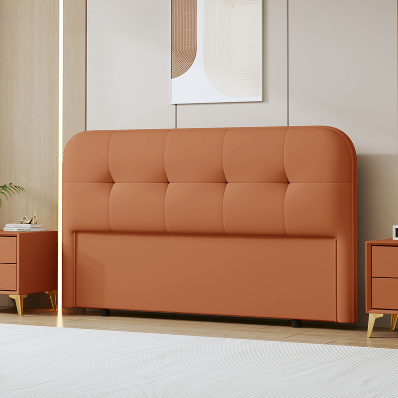 Modern Simple Style Panel Headboard with No Distressing, Piled Tufted Rectangle Design for King/Queen/Twin XL Bed, Featuring Sponge Upholstery and Standard Height - image 6