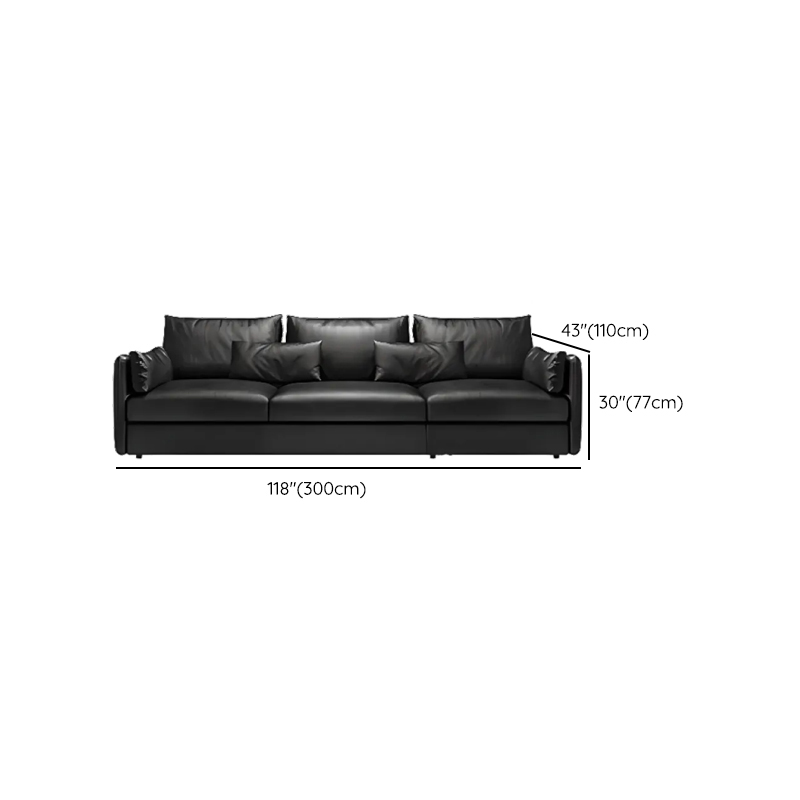 Straight/L-Shape Horizontal/Right Ink/White Sofa Couch/Sofa Recliner with Concealed Support for Drawing Room - image 15