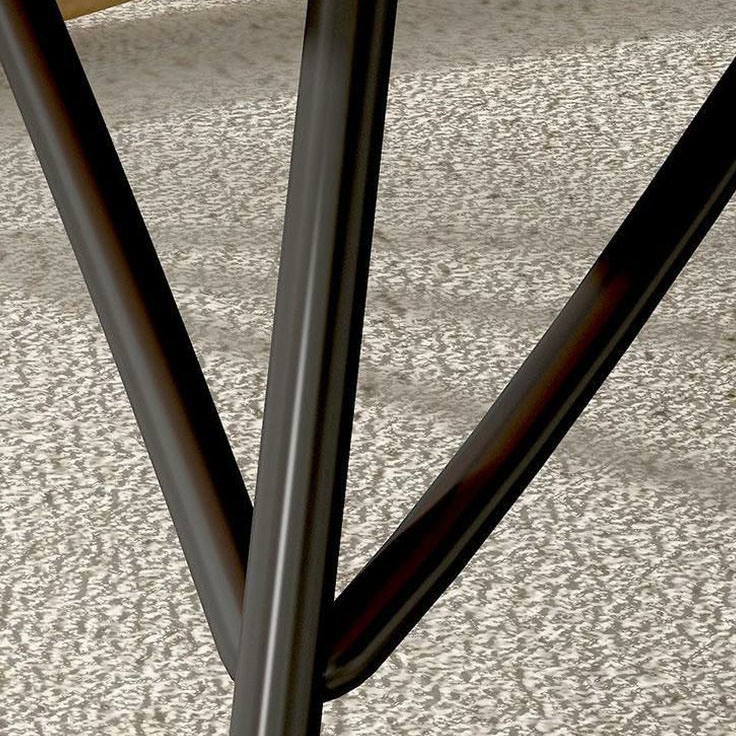 Modern Upholstered Rocking Chair with Natural Wood Legs and Arms, Complete with Ottoman - image 14