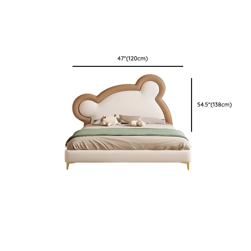 Modern Free-standing Standard King(76"W x 80"L)/Queen(60"W x 80"L)/Full(54"W x 75"L) Arched/Portman/Camelback Panel No Distressing With Legs in Wood - image 15