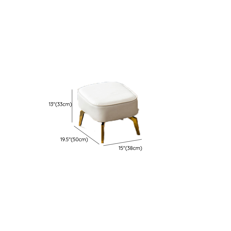 Contemporary Resistant To Dirt Upholstered Rocking Seat with Natural Wood & Metal Base and Recessed Arm - image 17