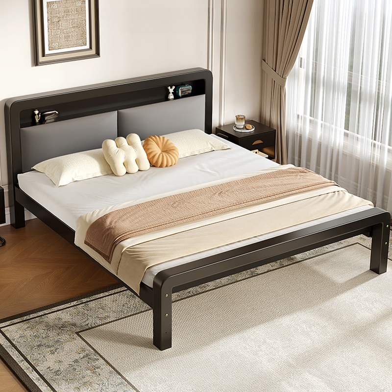Solid Color Iron Storage Bed for Living Room - image 5