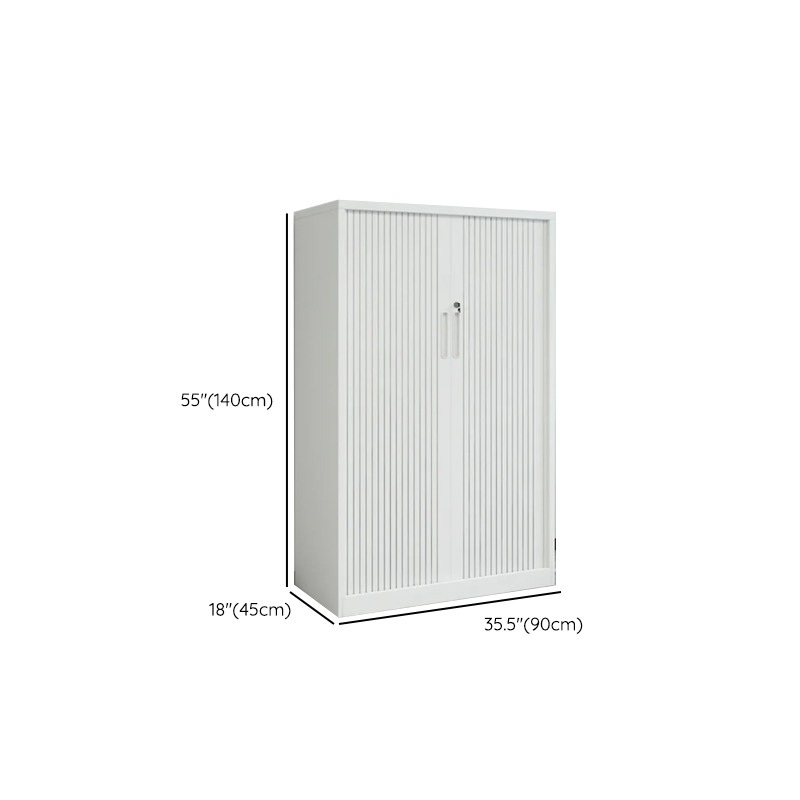 Steel Self-supporting Lockable Accent Cabinet with Sliding Door - image 19