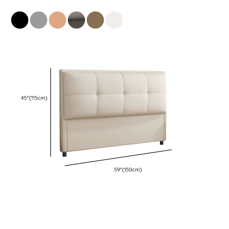 Modish Style Pine Wood Panel Headboard with No Distressing, Rectangle Shape for King/Queen/Full Bed, Featuring Sponge Upholstery Fill and Standard Height - image 12