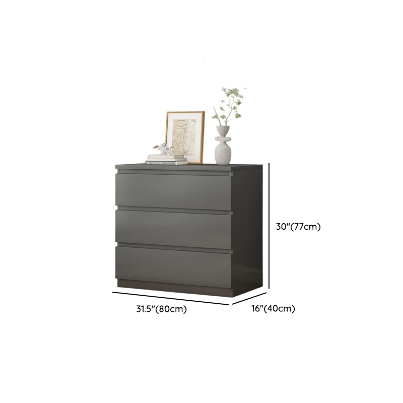 Vertical/Horizontal Gray Double Dresser/Bachelor Chest/Semainier with 5 Drawers/3 Drawers/8 Drawers in a Modern Style - image 16