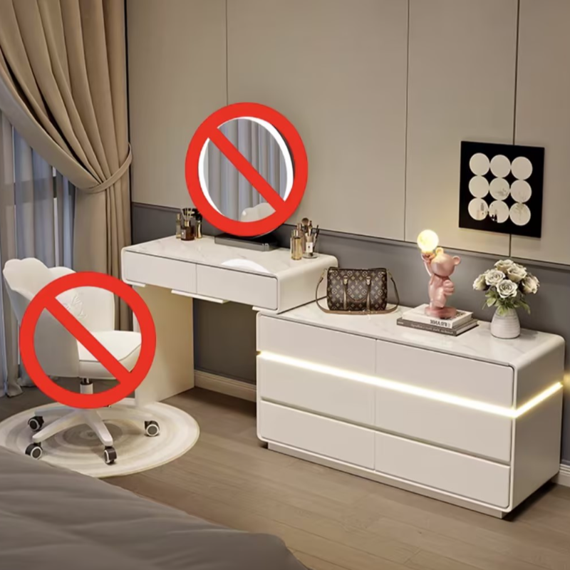 Multi-Purpose Scalable Makeup Vanity with Push-Pull and 2-in-1 Functionality - image 3
