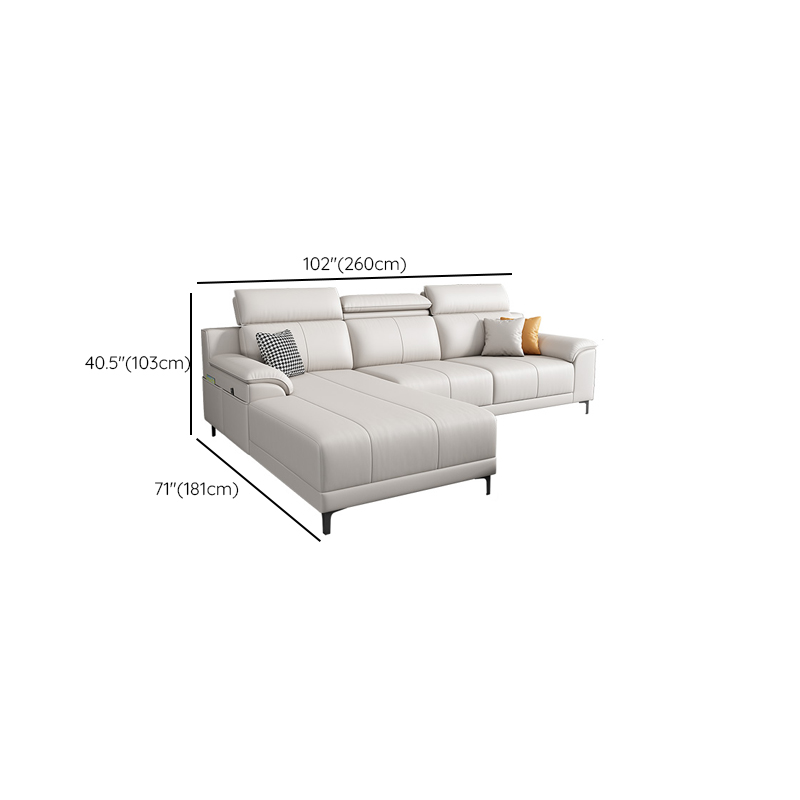 Straight/L-Shape Sofa/Corner Sectional with Horizontal/Left Orientation - image 13