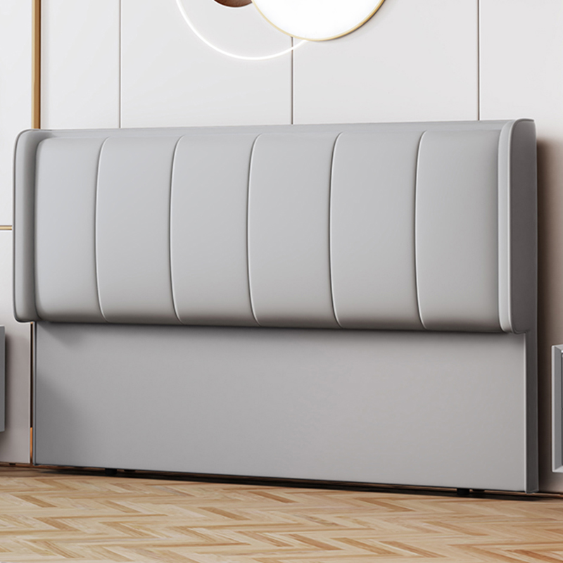 Trendy Panel Headboard in Natural Wood with No Distressing, Rectangle Shape for Twin XL/Full/Queen Bed, Featuring Sponge Upholstery Fill and Standard Height - image 3