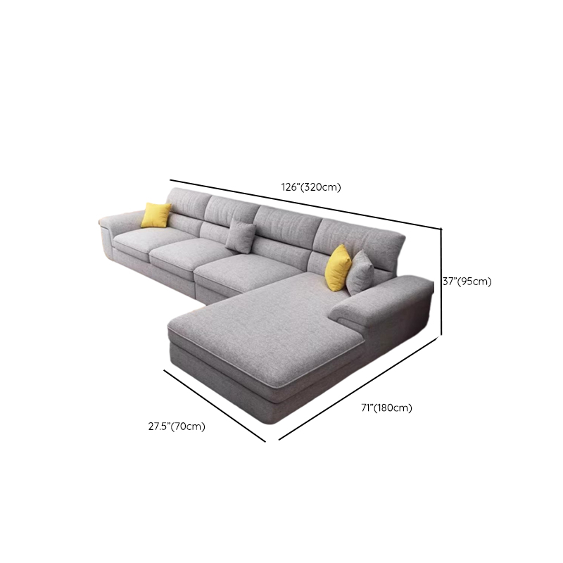 L-Shape Olive Green/Oatmeal/Midnight Black Right Upholstered Sofa Recliner in a Contemporary Style - image 15