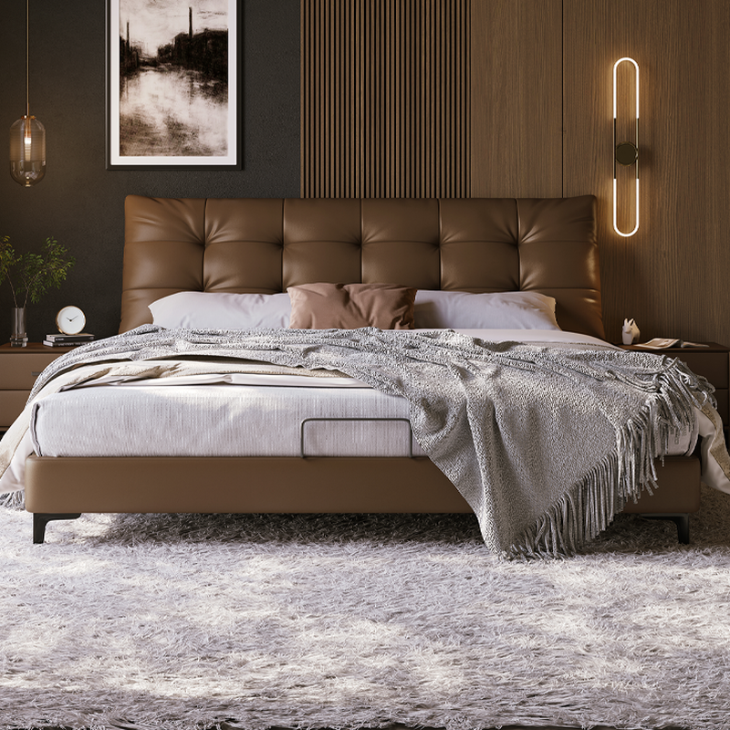 Solid Color Storage Bed with 3 Storage Boxes, Pine Wood Frame, and Button-tufted Design for Living Room