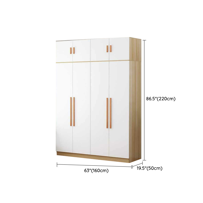 Modern Manufactured Wood Cabinet Armoire with Interior Shelves, Clothing Rod and Soft Close Door - image 22