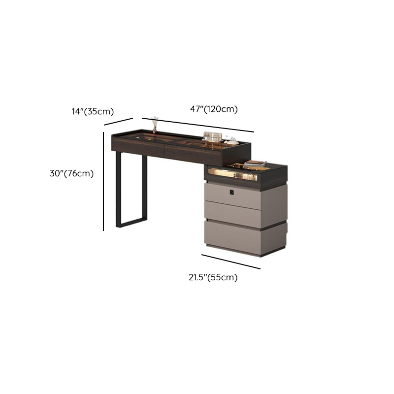 Multi-Purpose Vanity Set with Lighting, Scalable Telescopic Feature, Push-Pull, 2-in-1 Functionality, Adjustable Touch and Brightness - image 15