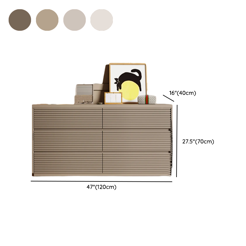 Modern Simple Style Console Dresser/Bachelor Chest Composite Wood with 3 Tiers - image 20