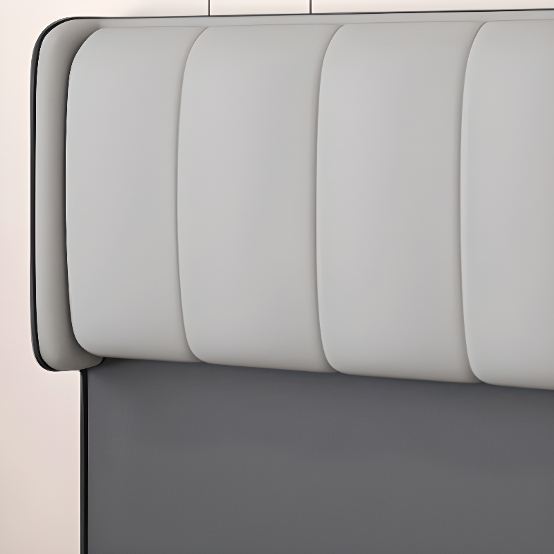 Trendy Panel Headboard in Natural Wood with No Distressing, Rectangle Shape for Full/Queen Bed, Sponge Upholstery Fill, Standard Height - image 11