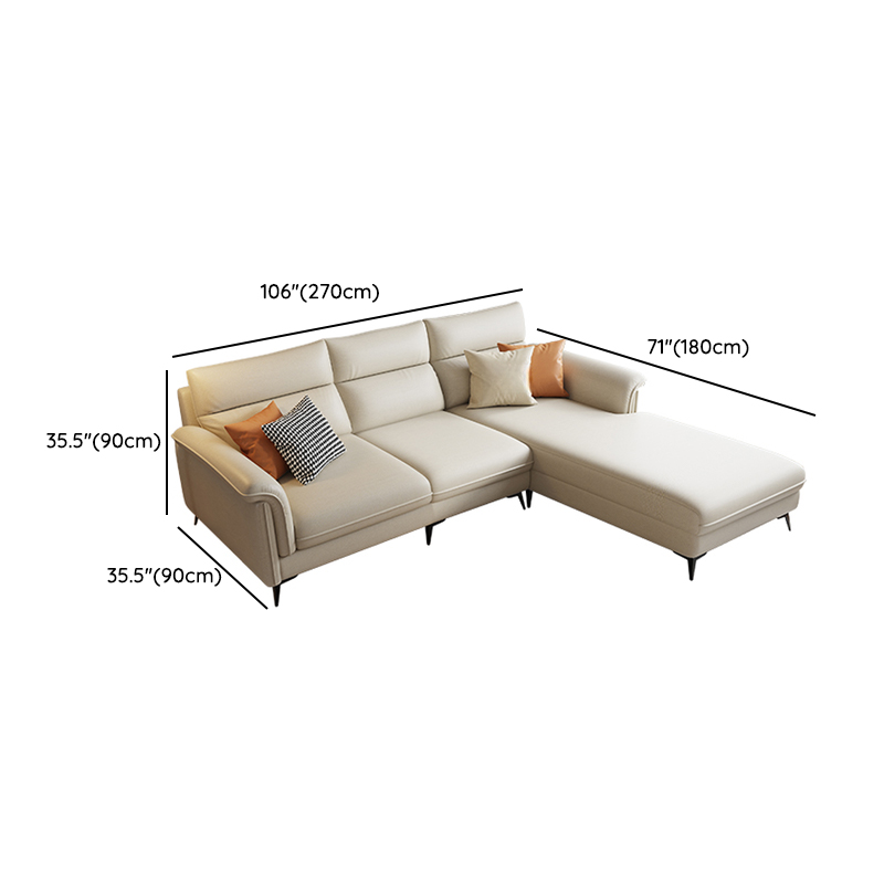 Straight/L-Shape Natural Wood Horizontal/Reversible Sofa Couch/Sofa Chaise - image 23
