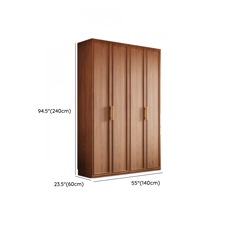 Acorn Minimalist Wooden Independent Wardrobe Closet with Soft Close Drawer, Soft Close Door, and Interior Shelves - image 12