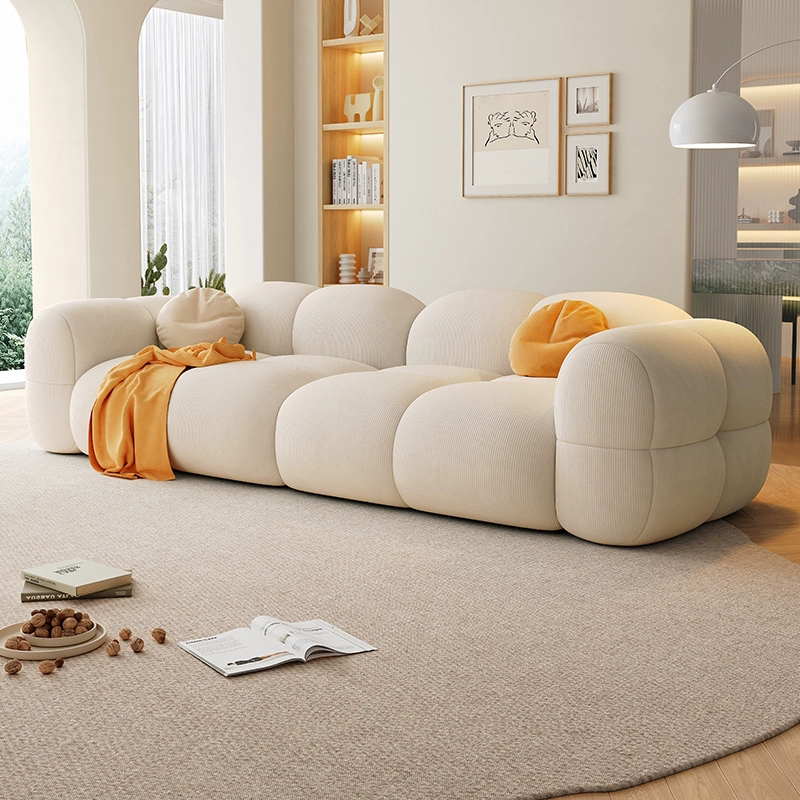 Anti Cat Scratch Velvet Modern Sofa with Stain Resistant Feature - image 5