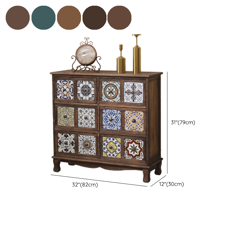 Shaker Style Independent Accent Chest with Weathered Wood - image 14