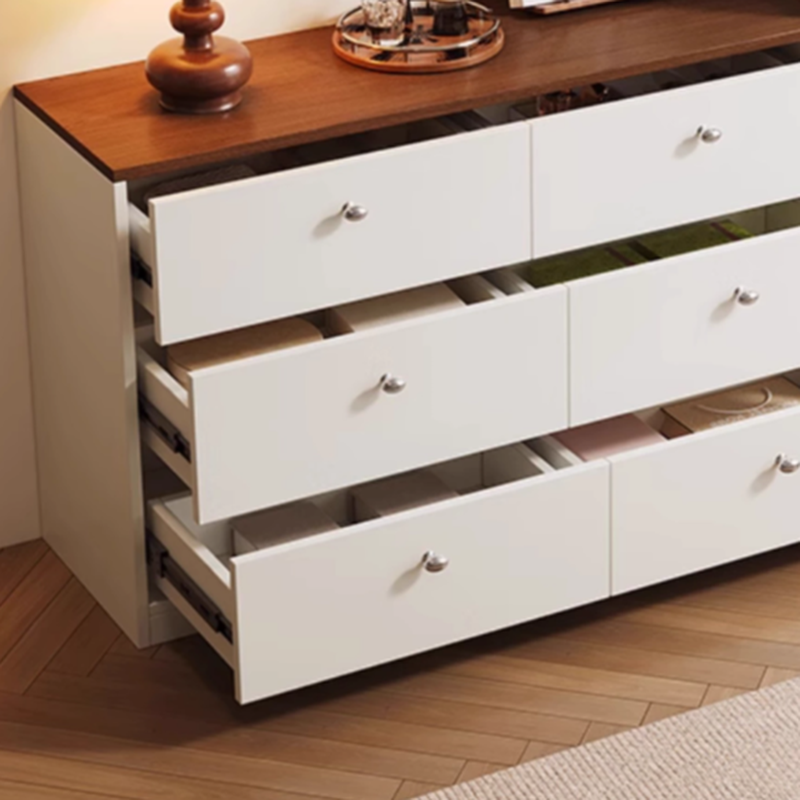 Simple Reclaimed Wood Double Dresser/Bachelor Chest with 8/6/4 Drawers in Horizontal/Vertical Orientation - image 8