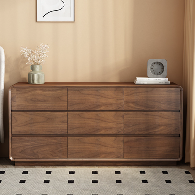 Cocoa Casual Rubberwood Double Dresser/Lingerie Chest with 9 Drawers/6 Drawers/8 Drawers Horizontal/Vertical - image 3