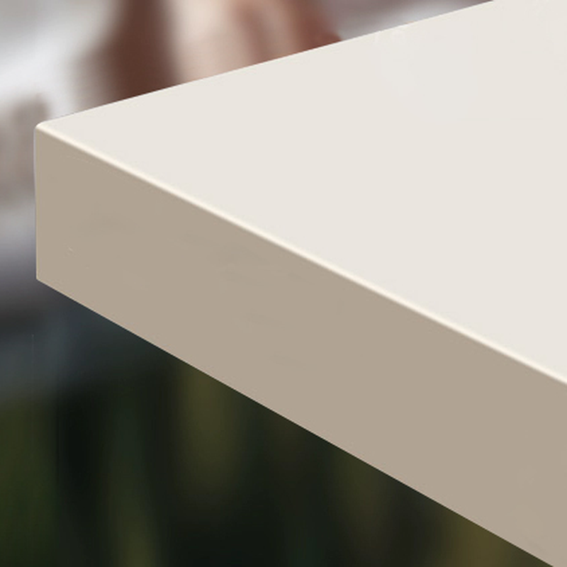 Chalk Modern Wooden Standalone Almirah with 3-Drawer/6-Drawer, Interior Shelves, and Hanging Rod