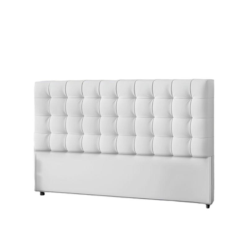 Modish No Distressing Button-tufted Panel Headboard in Rectangle Shape for King/Queen/Full Bed with Sponge Upholstery Fill and Standard Height - image 9