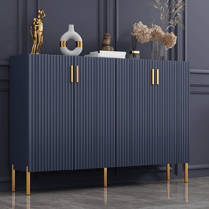 Floor Freestanding Sideboard/Server in Wood with Countertop and Three/Five Internal Shelves in a Luxury Style - image 18