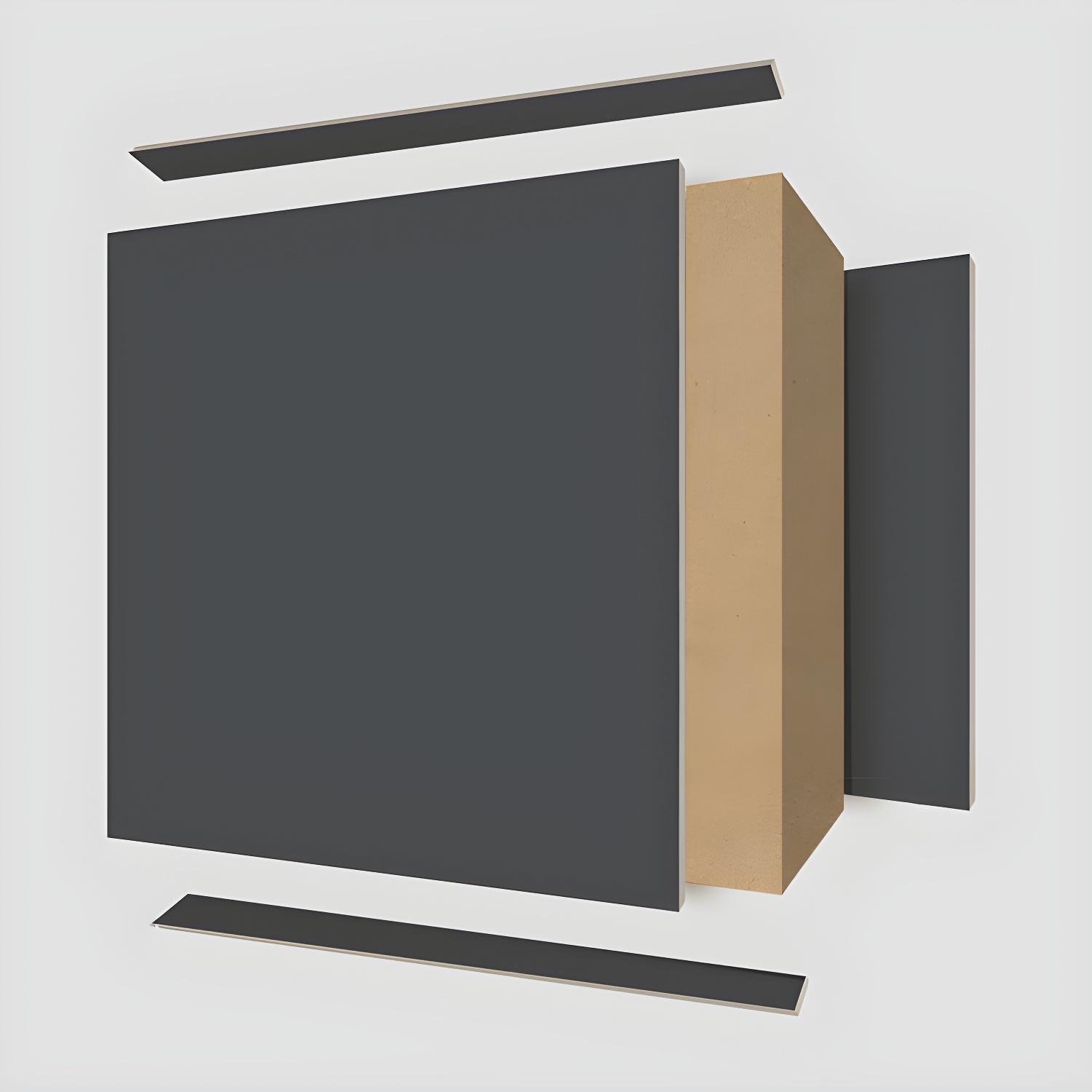 Glam Sideboard Stone Top Sideboard with Door for Living Room - image 13