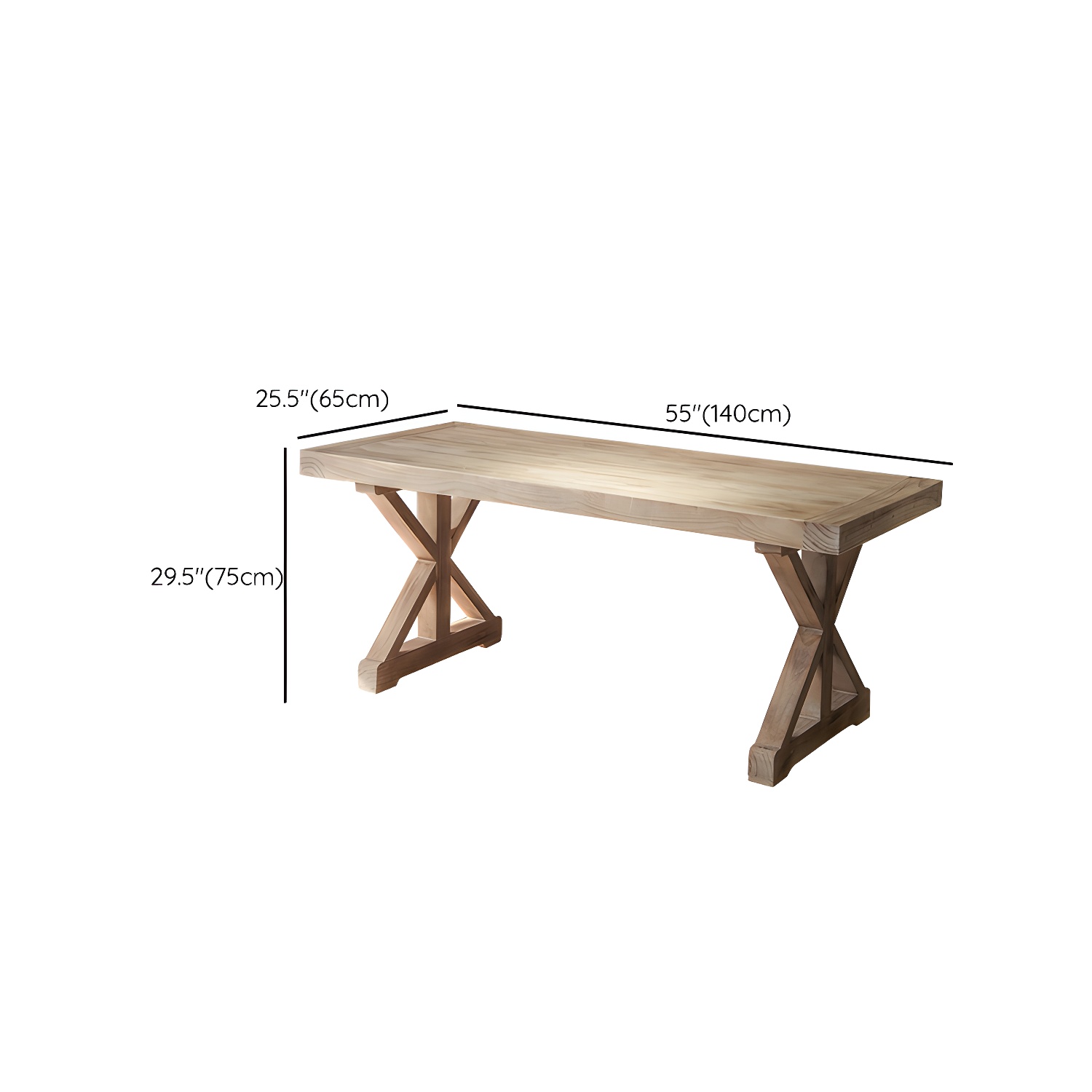 Distressed Pine Wood Dining Set 1/2 Pieces Industrial Dinette Set for Home - image 17