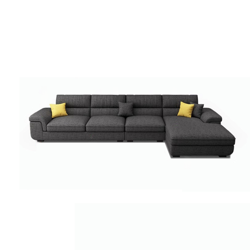 L-Shape Olive Green/Oatmeal/Midnight Black Right Upholstered Sofa Recliner in a Contemporary Style - image 8