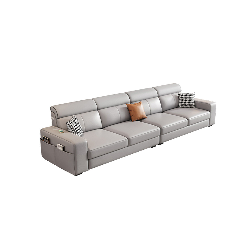 L-Shape/Straight Sofa/Sofa Chaise with USB Port, Left/Horizontal Orientation - image 6