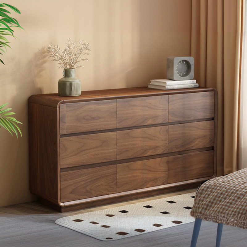 Cocoa Casual Rubberwood Double Dresser/Lingerie Chest with 6/9/5 Drawers Horizontal/Vertical - image 16