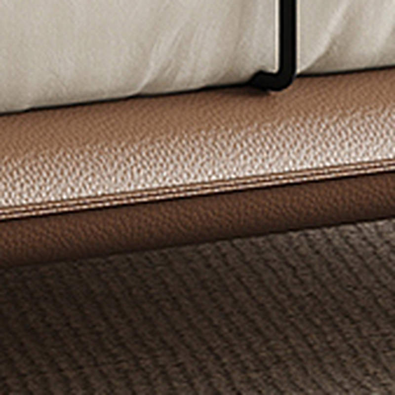 Storage Included Panel Bed with 3 Storage Boxes, Pine Wood Frame, and Sponge Upholstery - image 4