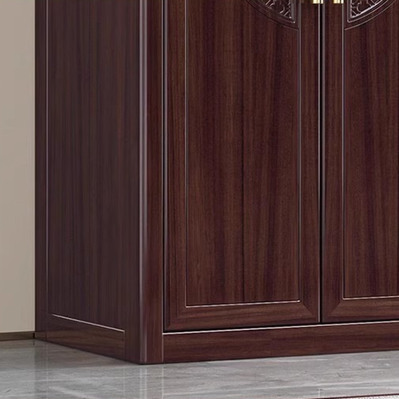 Auburn Minimalist Natural Wood Cabinet Armoire with Soft Close Drawer, Soft Close Door, Interior Shelves, and Clothing Rod - image 6