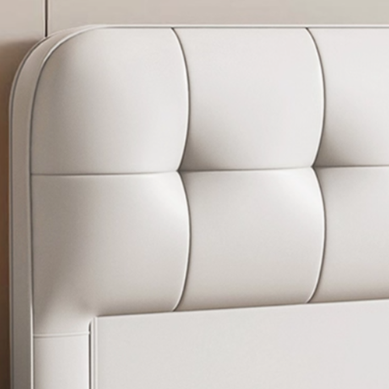 Simplistic Style Panel Headboard with No Distressing, Piled Tufted Rectangular Shape for King/Queen/Full Bed, Featuring Sponge Upholstery Fill and Standard Height - image 9