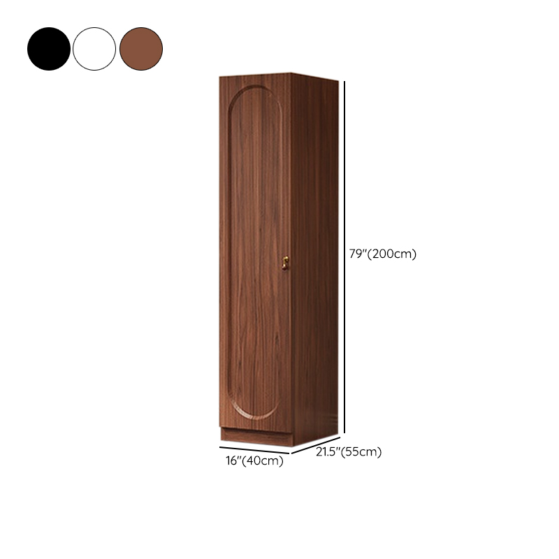 Modish Alloy Armoire Cabinet with Adaptable Shelf, Soft Close Door, and Clothing Rod - image 12