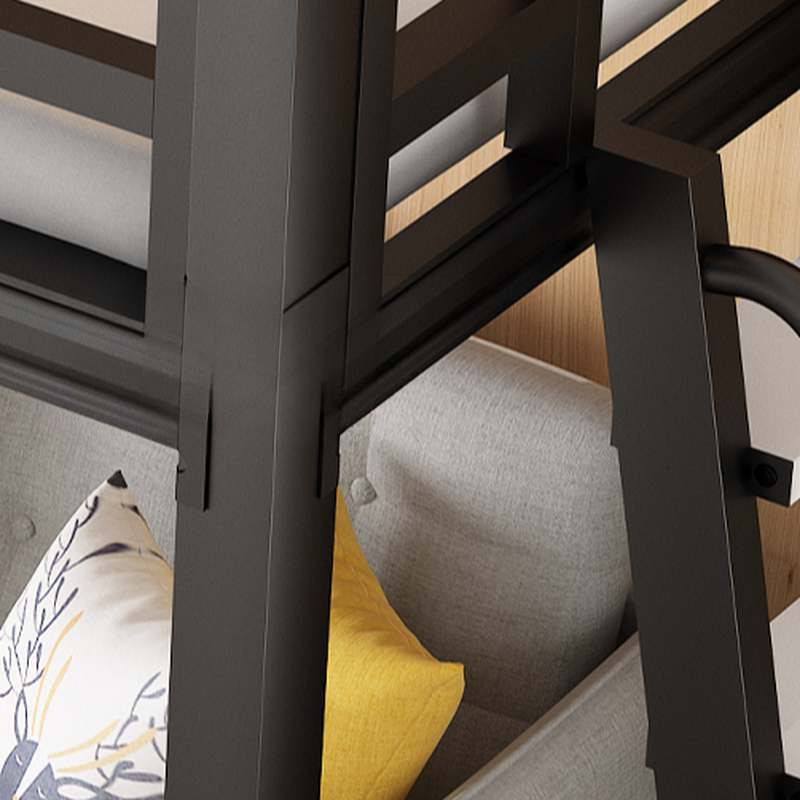 Art Deco High Bed Frame/Bunk Bed with Stair - image 4