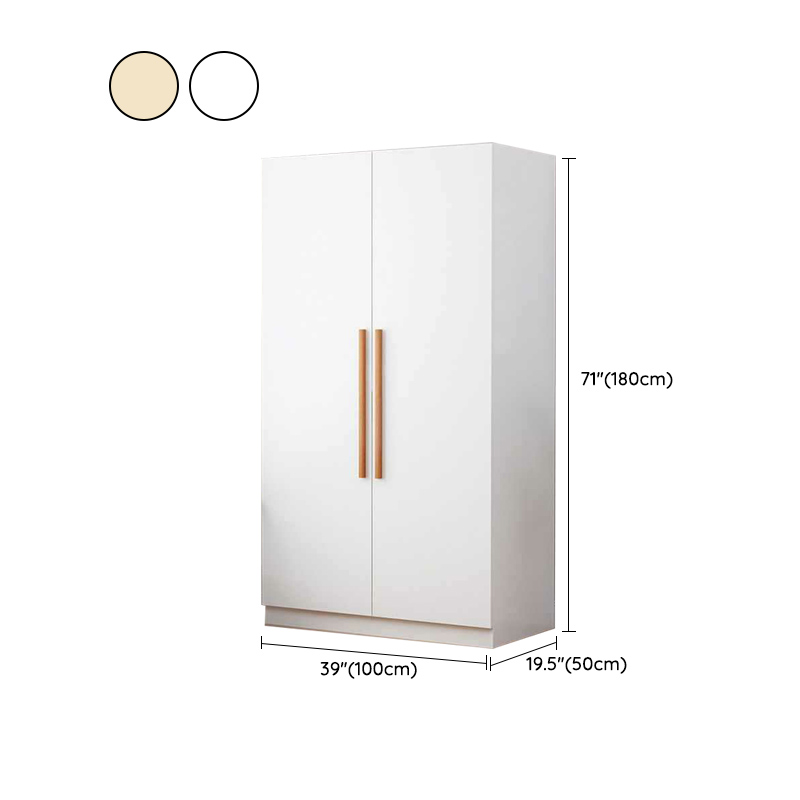 Modern Manufactured Wood Cabinet Armoire with Interior Shelves, Clothing Rod and Soft Close Door - image 13