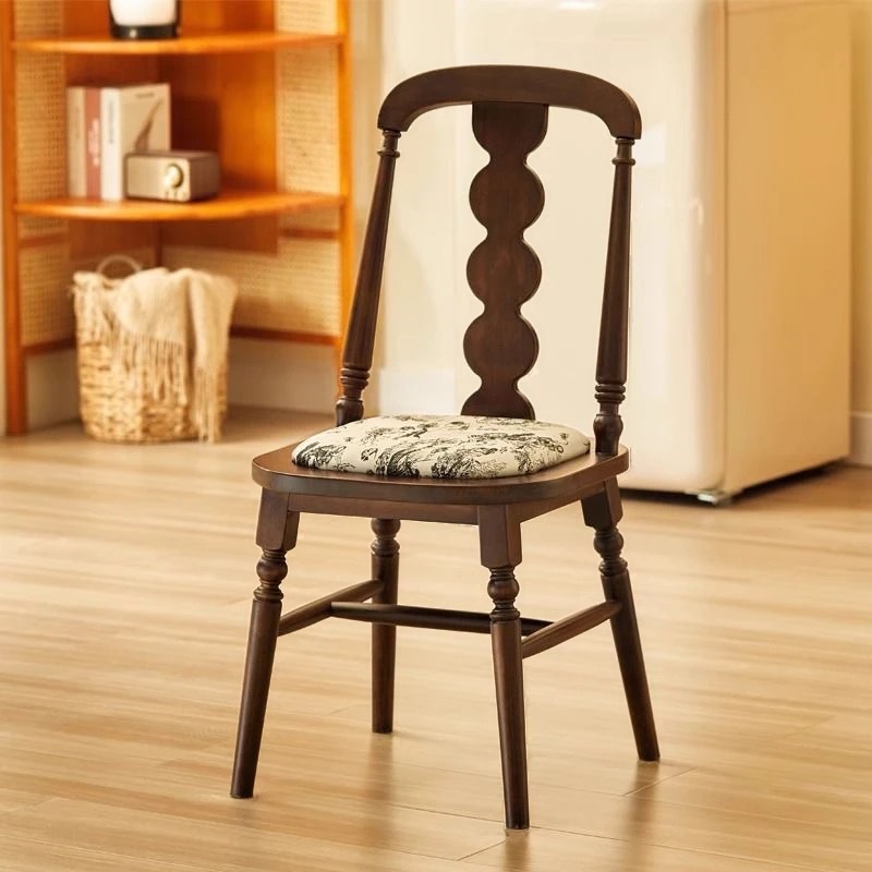Drawing Room Framed Side Chair with Slat Back - image 6