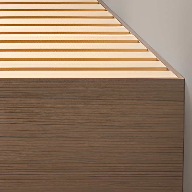 Natural Color Solid Color Tatami Bed for Bedroom - image 3