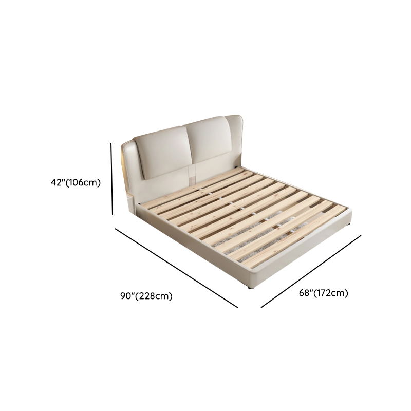Solid Color Storage Bed/Platform Bed with Pine Wood Frame for Living Room - image 8