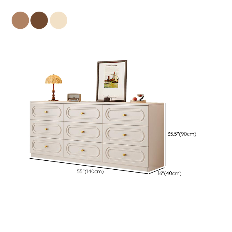 Casual Composite Wood Double Dresser/Bachelor Chest in Horizontal/Vertical Orientation - image 13