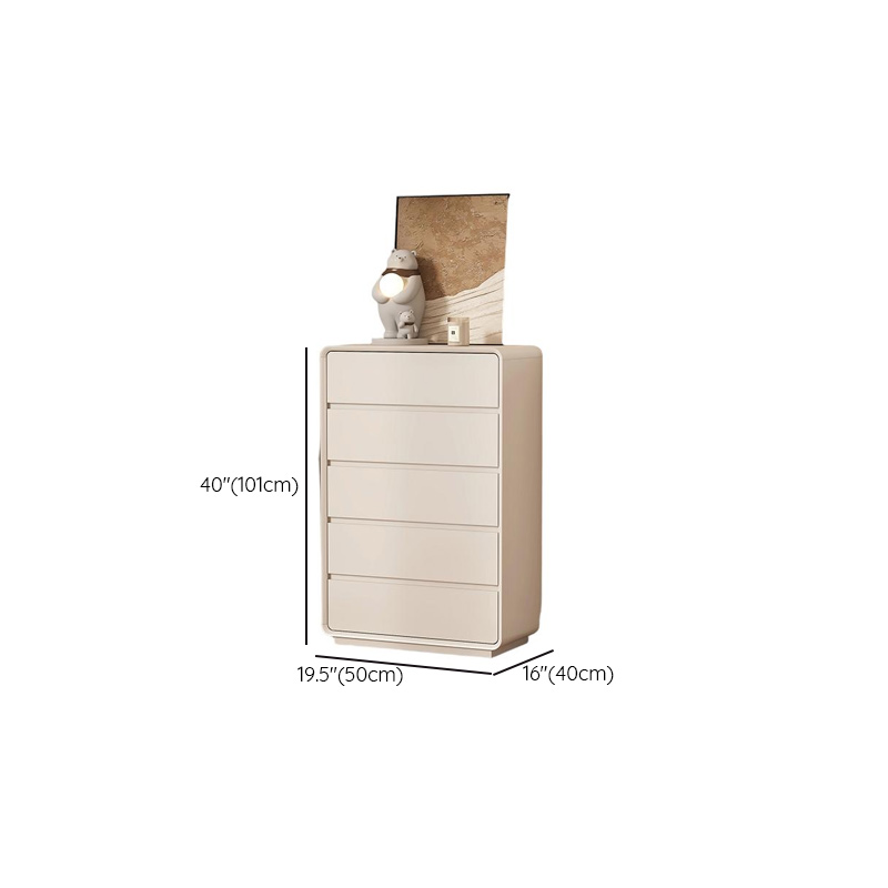 Off-White Trendy Composite Wood Bachelor Chest/Double Dresser/Lingerie Chest with 3/4/5 Drawers in Vertical/Horizontal Orientation - image 16