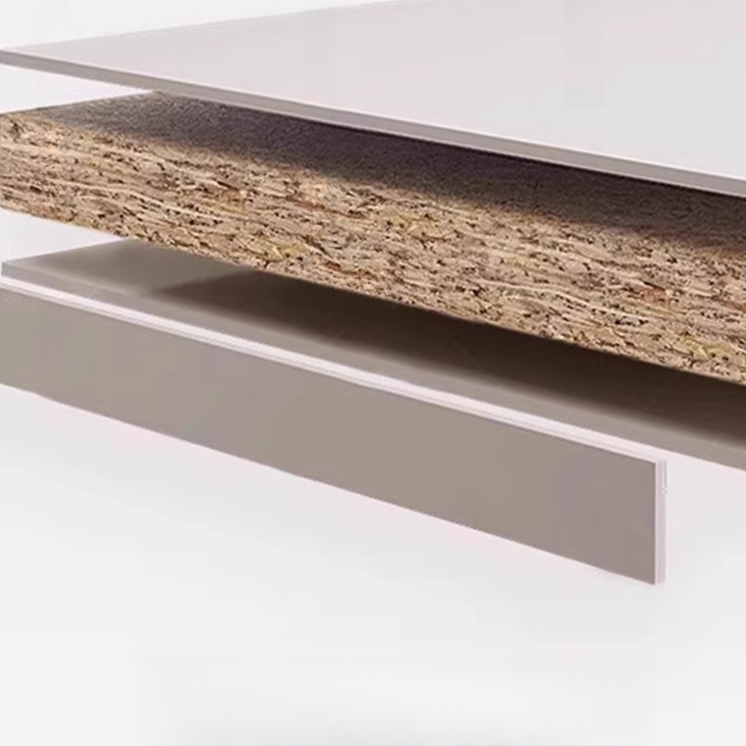 Chalk Modish Self-supporting Cabinet Armoire with Soft Close Drawer, Soft Close Door, and Hinged Hanging Rod - image 4